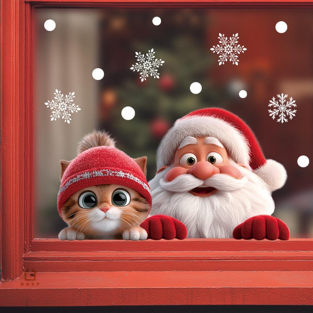 Christmas Window Door Mirror S - Snowflake Window Decal 리뷰 및 가격